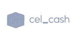 logo celcash cinza