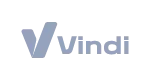 logo vindi cinza